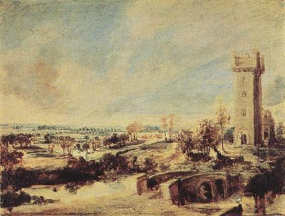 Peter Paul Rubens Landscape with the Tower of Steen (mk01)